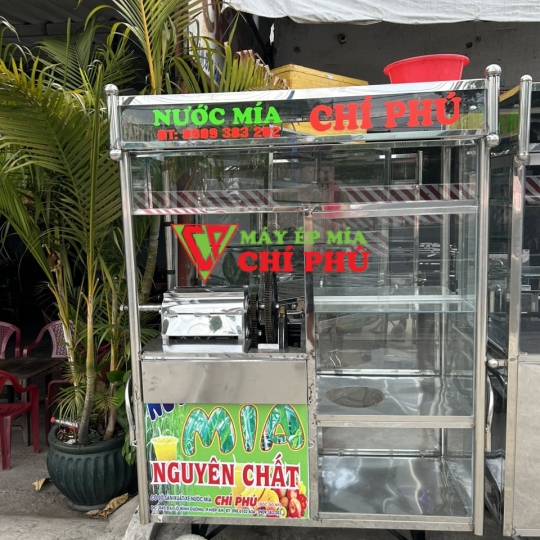 MÁY ÉP NƯỚC MÍA CÓ KÍNH