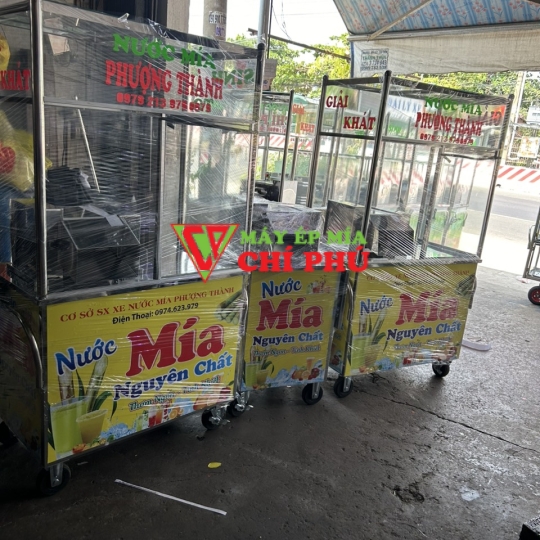 MÁY ÉP MÍA CÓ TỦ KÍNH