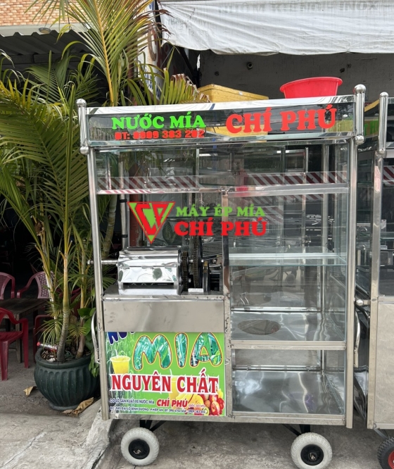 MÁY ÉP NƯỚC MÍA CÓ KÍNH