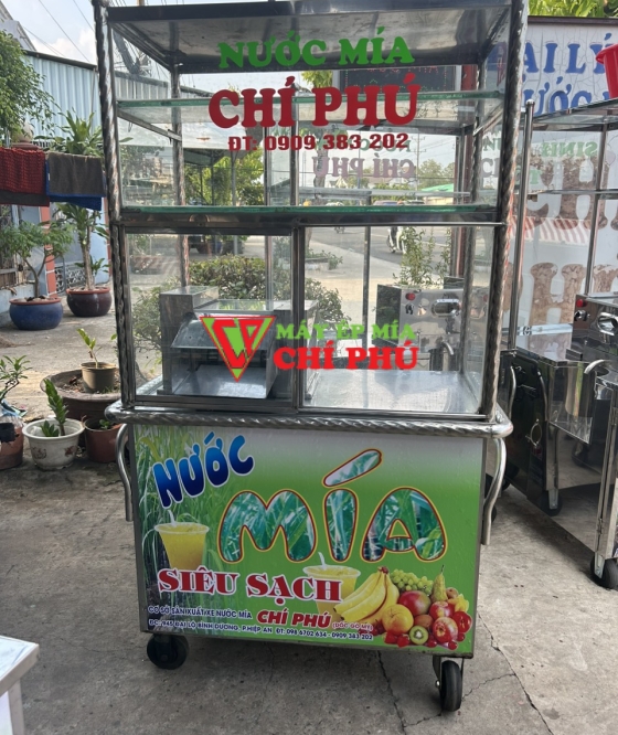 MÁY  ÉP MIA CÓ TỦ KÍNH 1