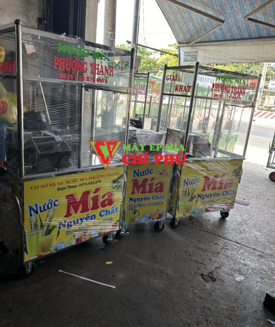 MÁY ÉP MÍA CÓ TỦ KÍNH